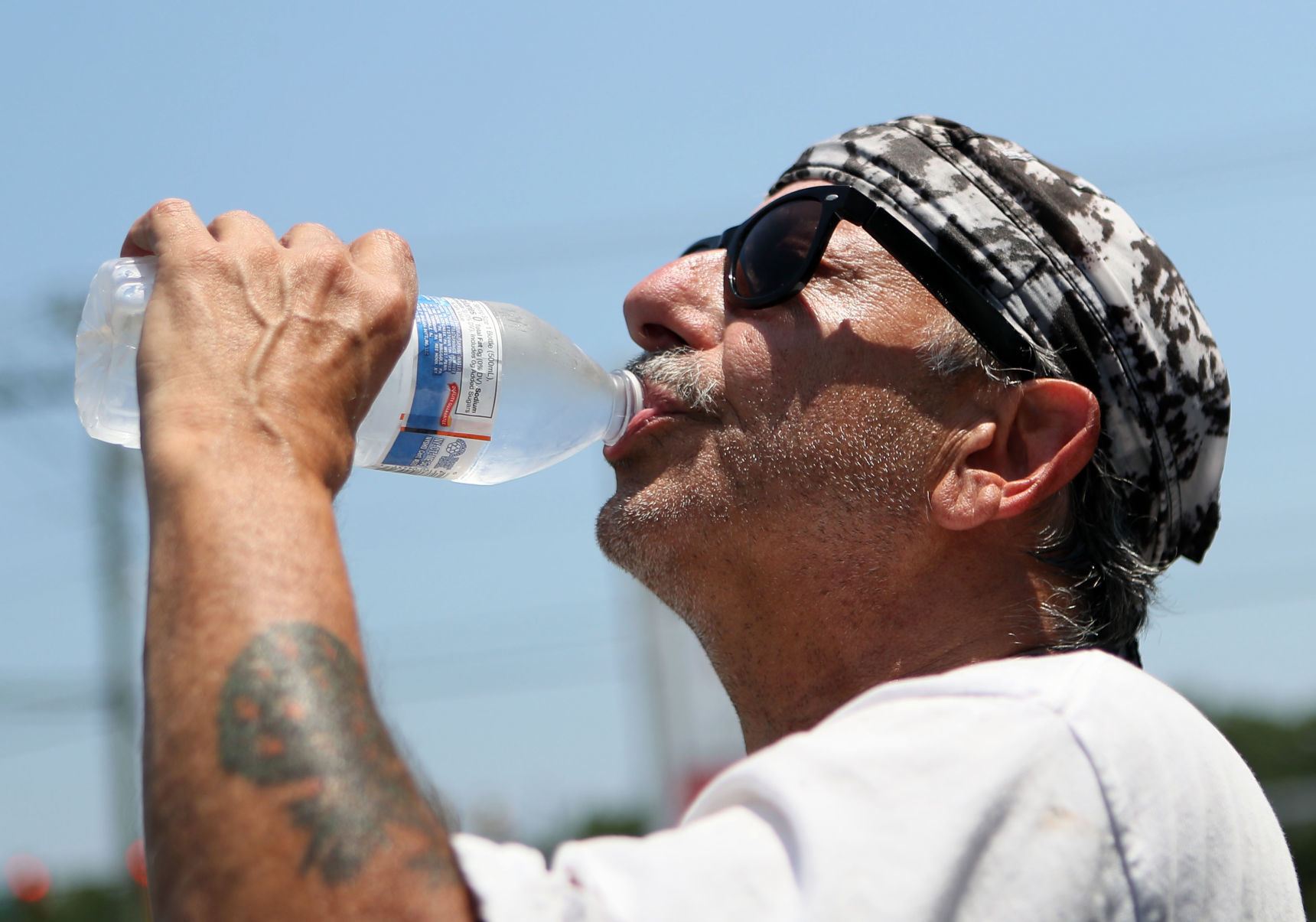 Sweat, work in the heat